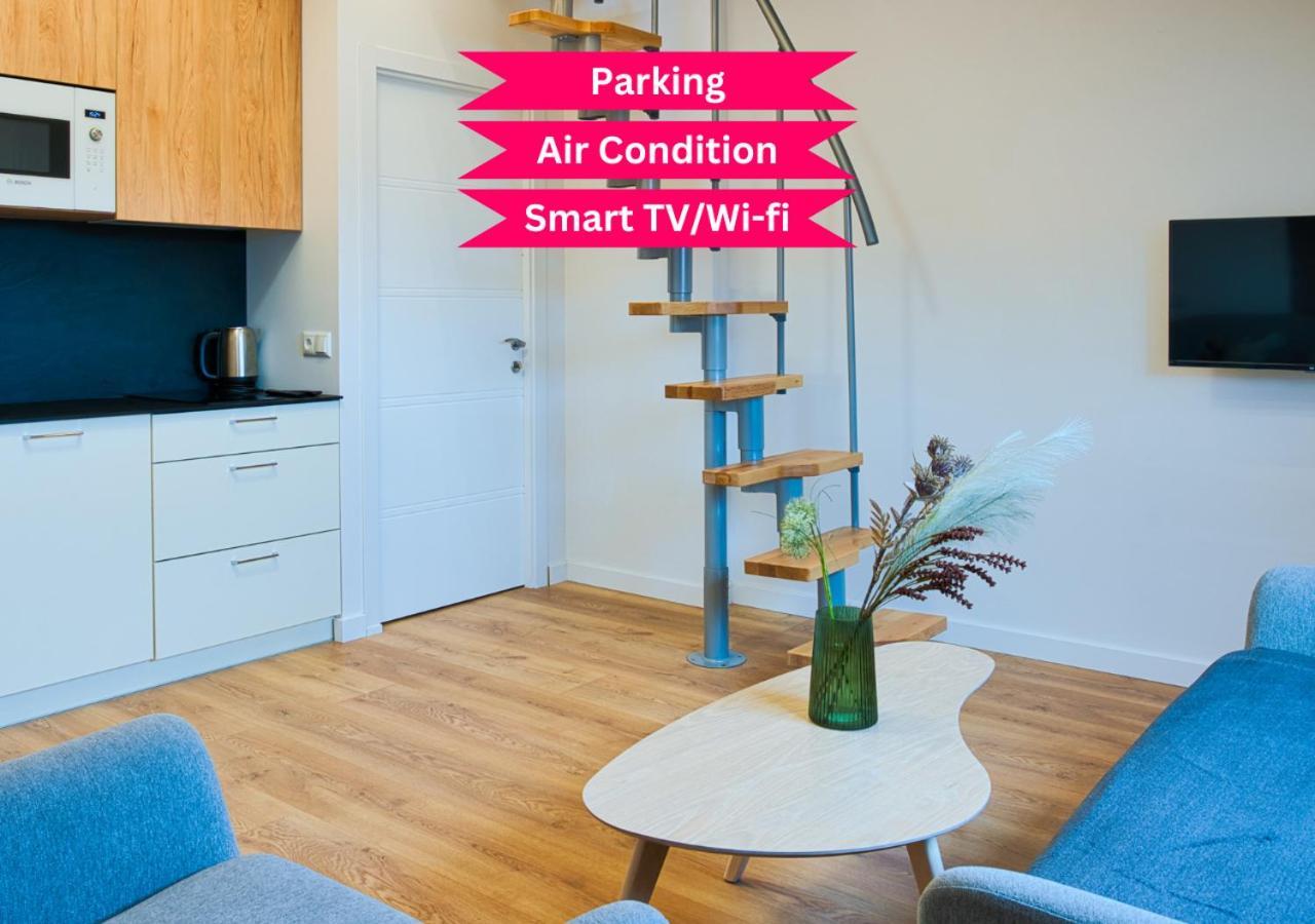 Cosy Studio In The City Center With Air Conditioneer! Klaipėda Exteriör bild